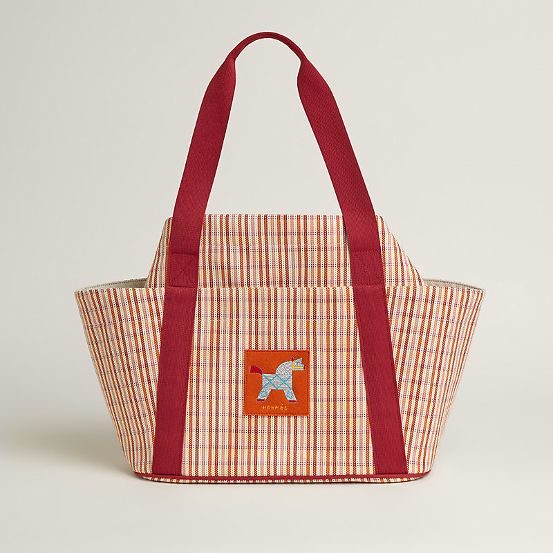 Animaux Nattes nappy bag - Orange | Hermès Greece